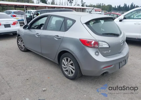2012 Mazda Mazda3 I Touring из США, поврежденный, VIN JM1BL1L89C1584114
